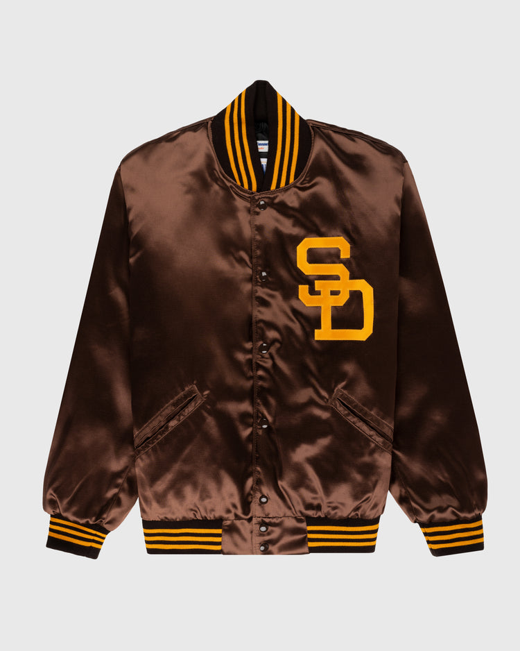 San Diego Padres 1969 Authentic All Satin Varsity Jacket