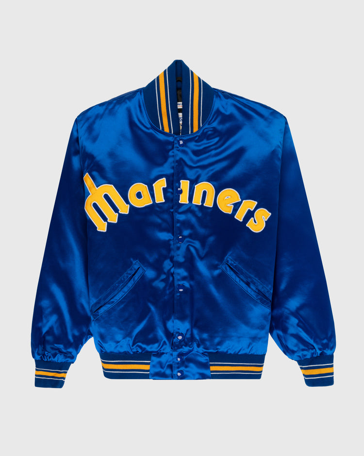 Seattle Mariners 1982 Authentic All Satin Varsity Jacket