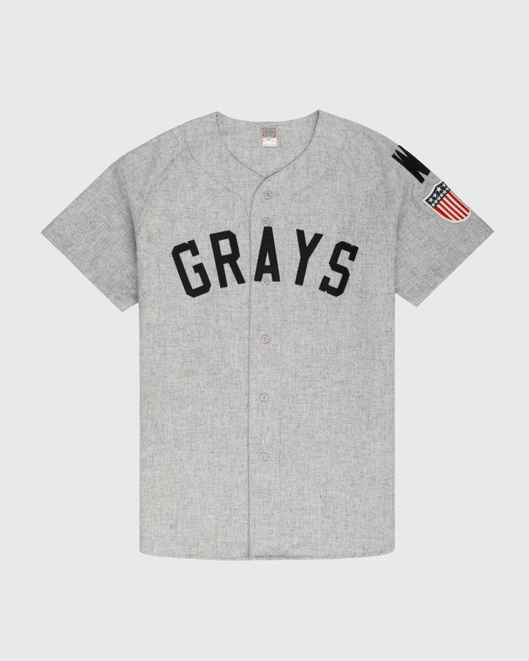 Homestead Grays 1944 Authentic Wool Road Baseball Jersey