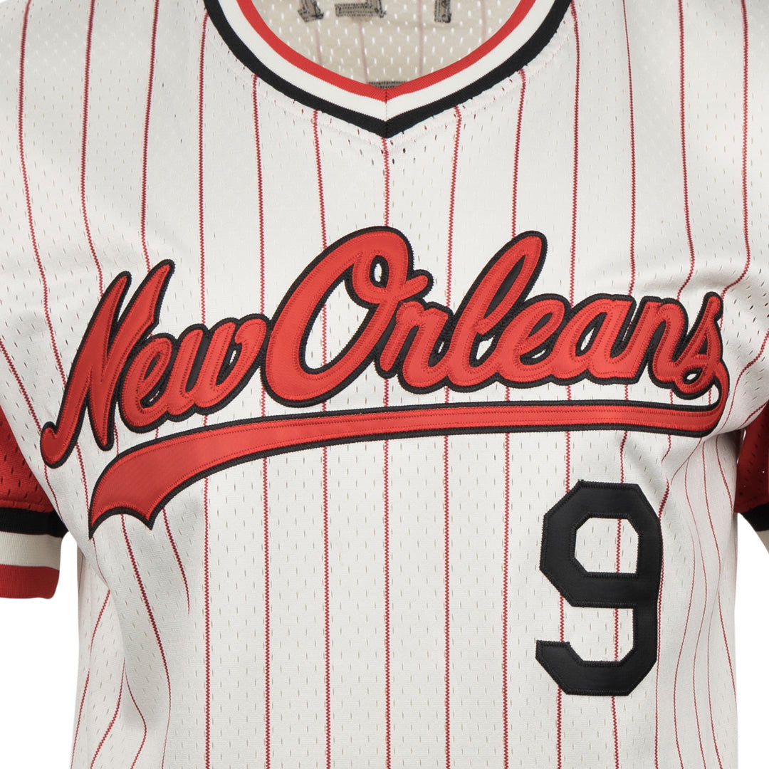 New Orleans Pelicans Baseball Jersey - Cream - 5XL - Royal Retros