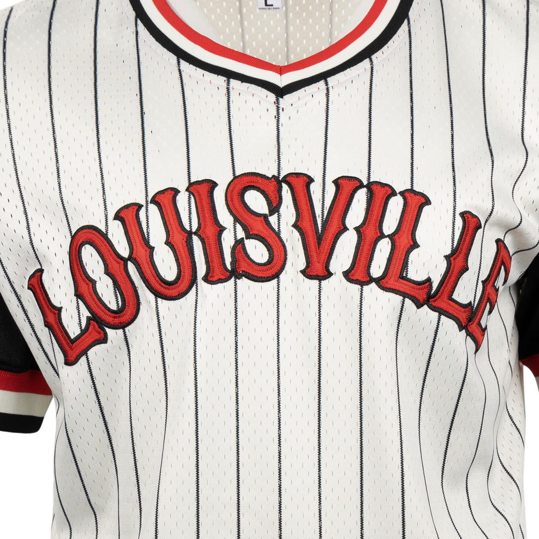 Vintage Louisville Slugger Red T-Shirt | Slugger Custom Uniforms