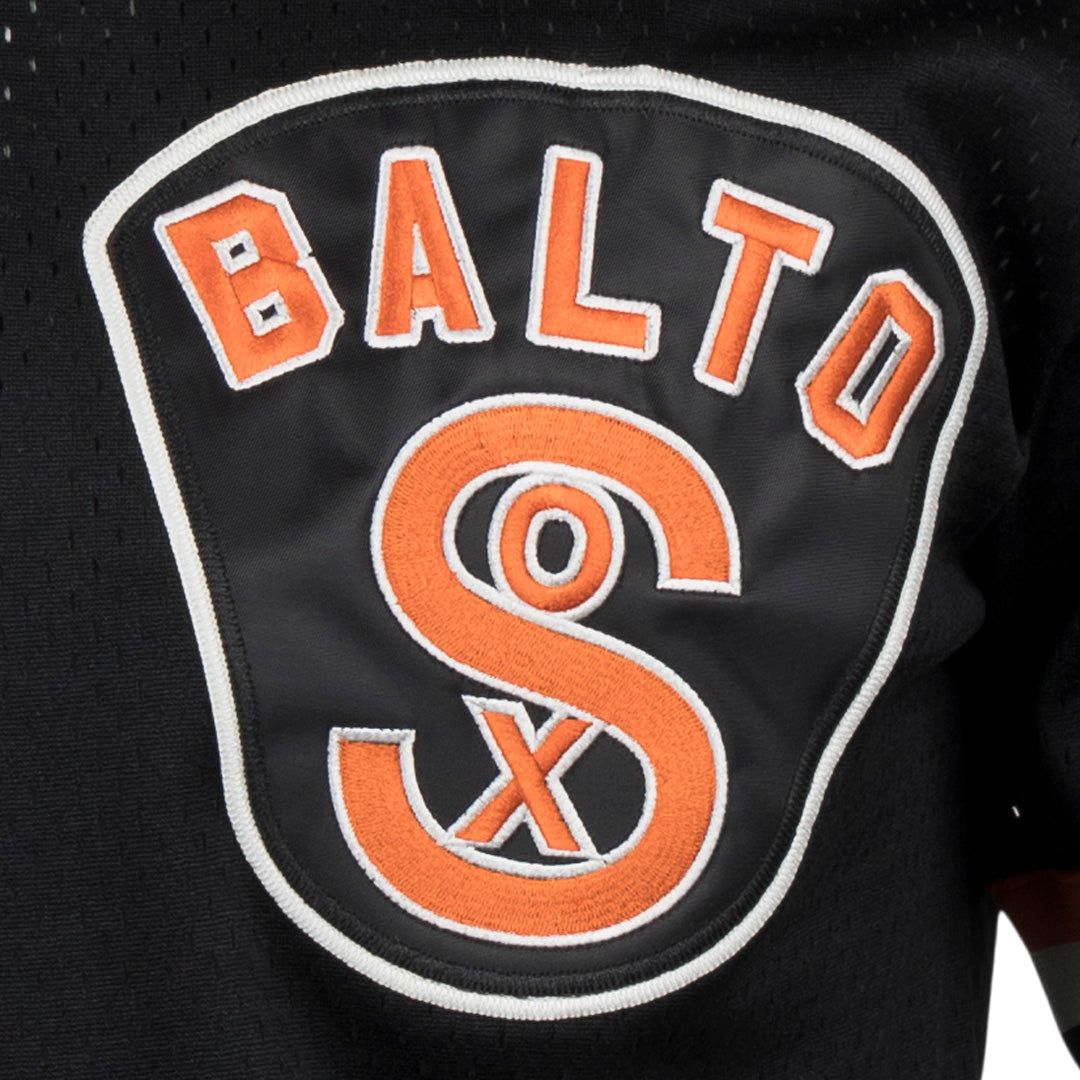 Baltimore Black Sox Vintage Inspired NL Replica V-Neck Mesh Jersey – Ebbets  Field Flannels