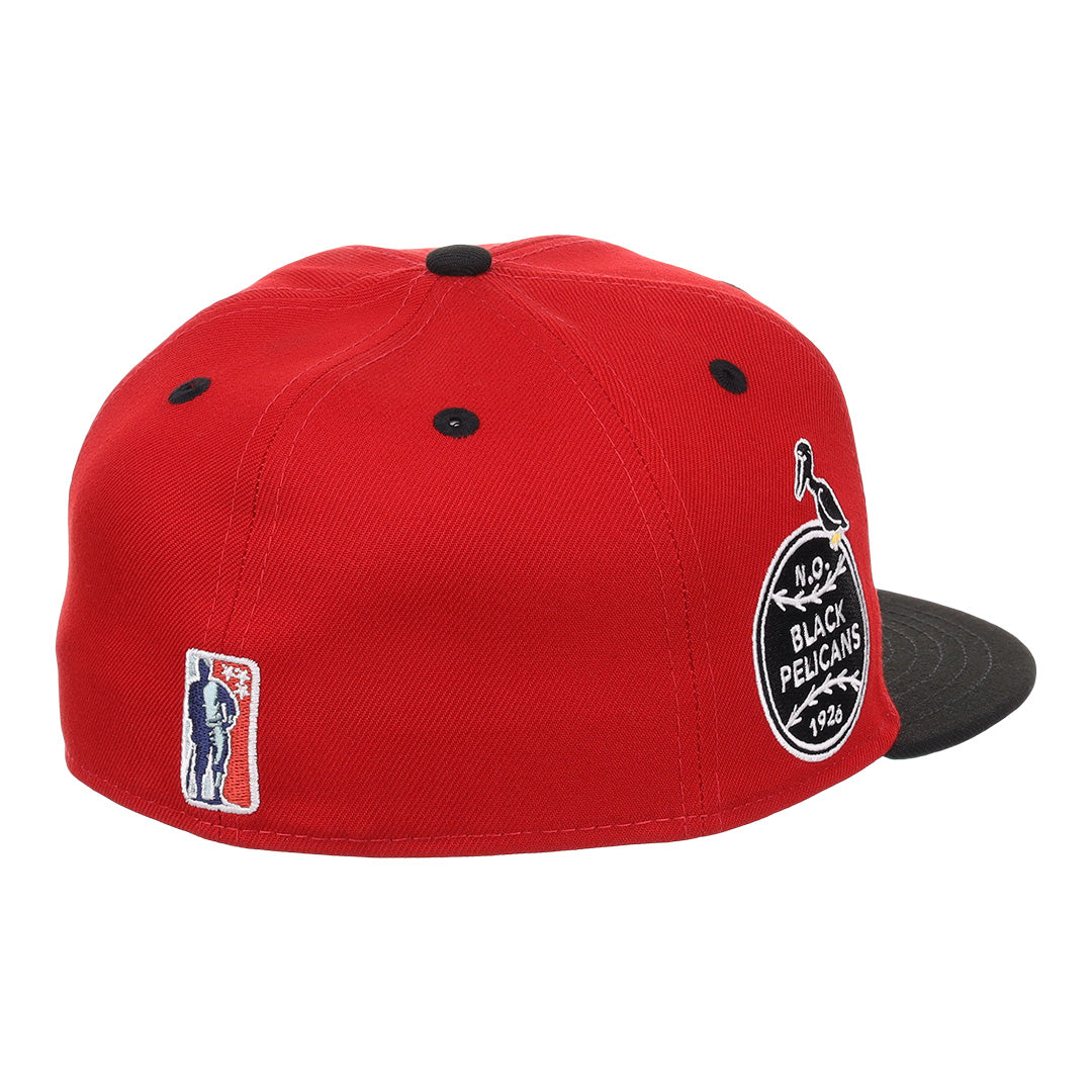 New Orleans Pelicans Hat Snapback Mitchell & Ness NBA Logo Cap Adjustable  Small
