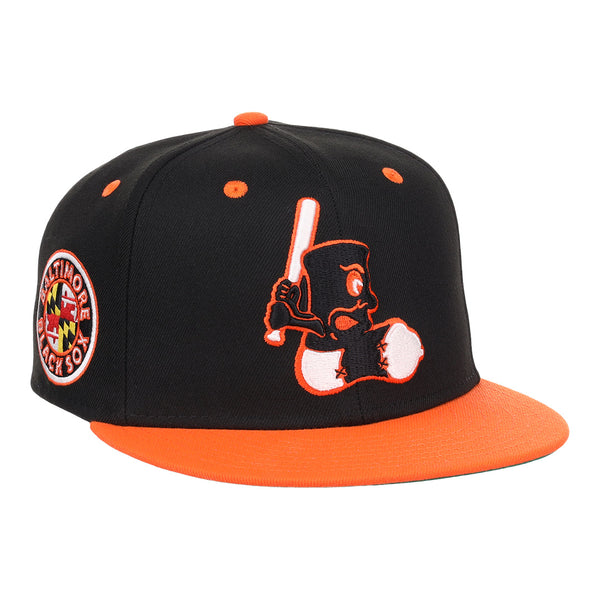 Vintage Baltimore Black Sox / NLMB Baseball Fitted Hat / Big 