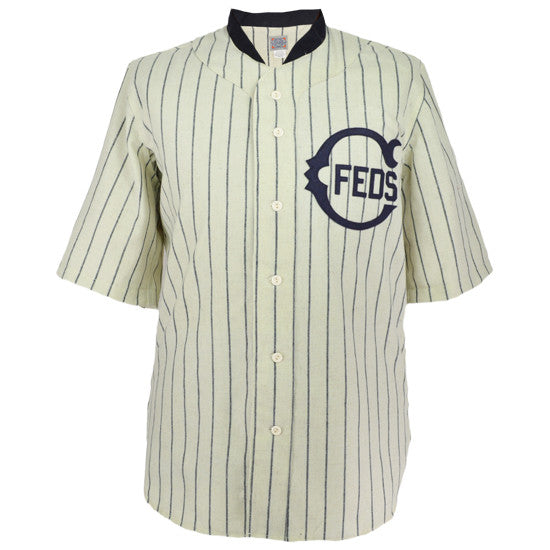 Chicago Cubs Feds 1914 Jersey Men's SGA Wrigley Field 100th