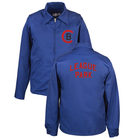 Cleveland Buckeyes Grounds Crew Jacket - Royal Blue