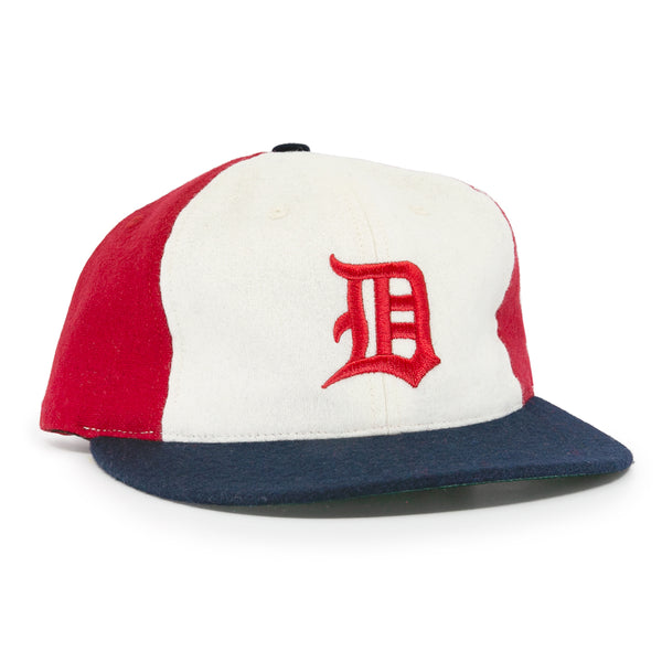 Detroit Tigers FABULOUS White-Red Fitted Hat by New Era