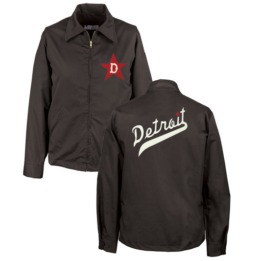 Detroit Stars Grounds Crew Jacket - Black