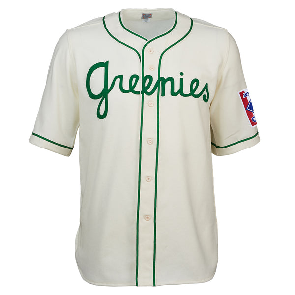 Ebbets Field Flannels Greensburg Green Sox 1938 Road Jersey
