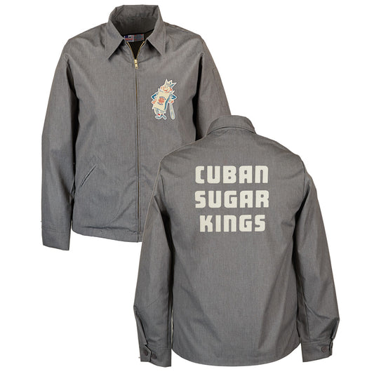 Havana Sugar Kings Grounds Crew Jacket - Gray