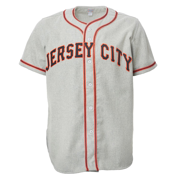 Ebbets Field Flannels Jersey City Giants 1950 Road Jersey