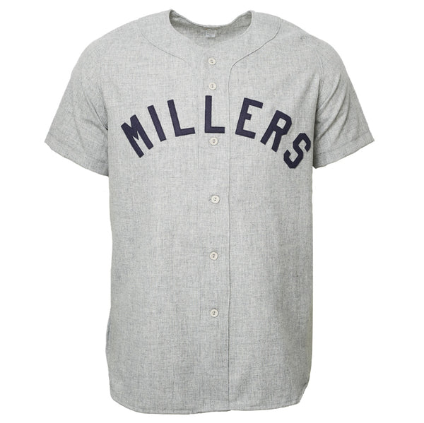 Ebbets Field Flannels Minneapolis Millers 1939 Road Jersey