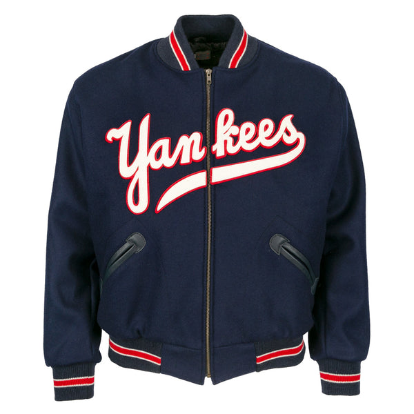 Polo Ralph Lauren Red New York Yankees Jacket - Genuine Leather