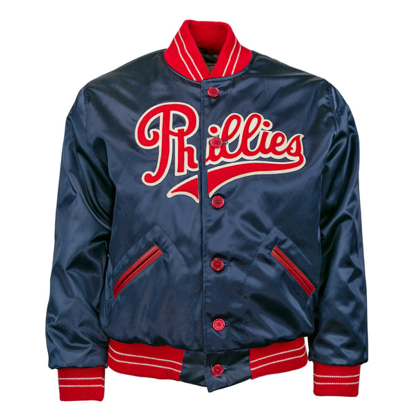 Vintage Phillies Satin Starter Jacket 