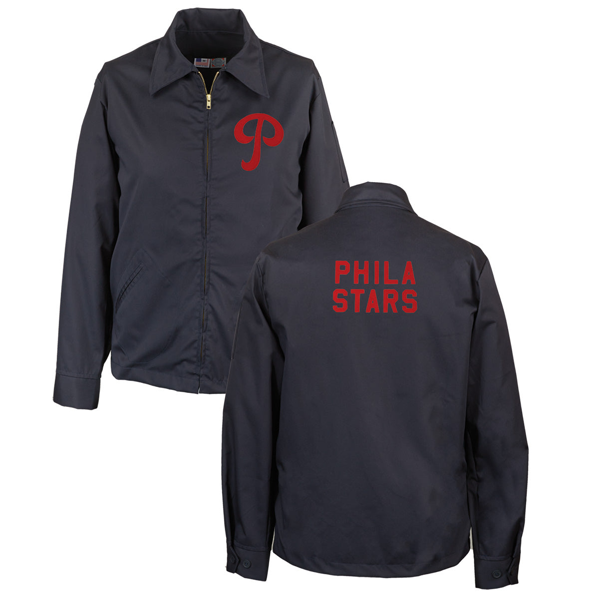 Philadelphia Stars Grounds Crew Jacket - Columbia Blue