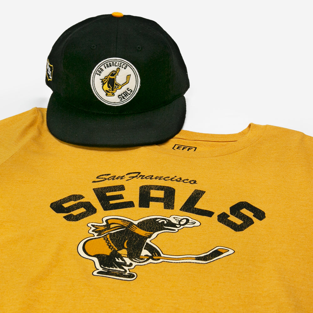 Ebbets Field Flannels San Francisco Seals 1963 Hockey T-Shirt