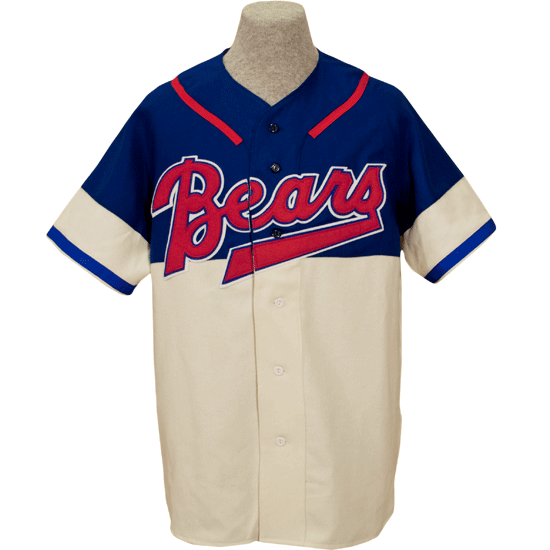 Ebbets Field Flannels Mobile Bears 1947 Road Jersey