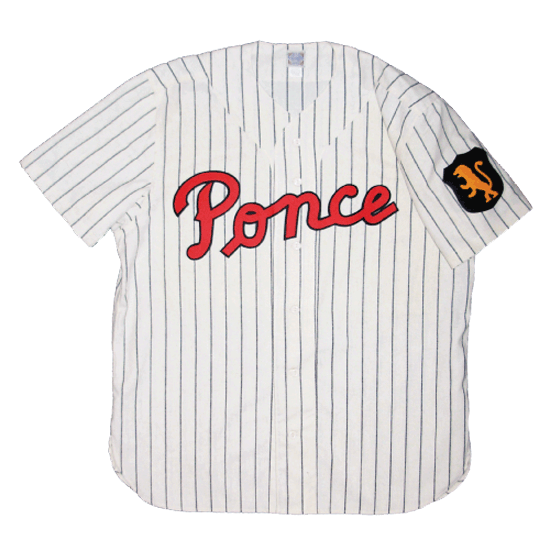 Ebbets Field Flannels Ponce Leones 1942 Home Jersey