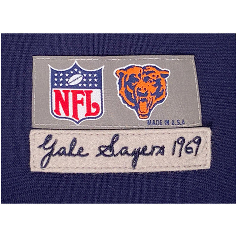Gale Sayers Jersey  Chicago Bears 1969 Mitchell & Ness Navy Throwback  Jersey